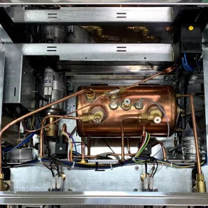 Кофемашина Acm Srl Rounder 2 GR Compatta INOX (ACMRD002CSIX) полуавтоматическая с 2 группами – купить в Москве по цене завода