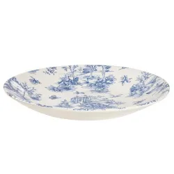 Тарелка глубокая 25,5СМ H3,5См, без борта, Vintage Prints, цвет Prague Toile Toppd251 – купить в RuOborudovanie.ru с доставкой до двери Купить тарелка глубокая 25,5см h3,5см, без борта, vintage prints, цвет prague toile toppd251 – цена от завода, доставка до двери | RuOborudovanie.ru