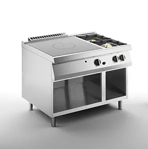 Плита со сплошной поверхностью газовая 700 серии Apach Chef Line Slrstg127R2Dxcs – купить в Москве по цене завода