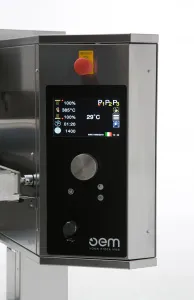 Печь конвейерная Oem-ali HV 75/1 LCD электрическая с шириной конвейера 75 см – купить по цене завода