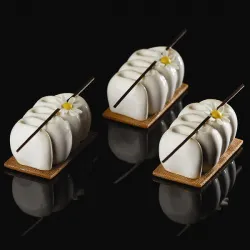 Купить форма силиконовая pavoflex для пирож. 3d "виток" 80х46мм h38мм, 100мл, 15 ячеек px4342s – цена от завода, доставка до двери | RuOborudovanie.ru