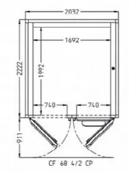 Камера расстоечная Pavailler Cf 68 4/2 Cp 60X80 2двери/4тележки – купить в Москве с доставкой Купить камера расстоечная pavailler cf 68 4/2 cp 60x80 2двери/4тележки в Москве – цена завода, доставка до двери | RuOborudovanie.ru