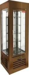 Купить витрина кондитерская вертикальная hicold vrc 350 r sh bronze – цена от завода, доставка до двери | RuOborudovanie.ru