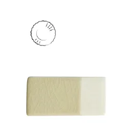 Купить блюдо сервировочное d17см h3см, широкий край лепестками, керамика, цвет ivoire satine, sharing 96395 – цена от завода, доставка до двери | RuOborudovanie.ru