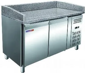 Стол холодильный Cooleq PZ2600TN гранит для пиццы на 428л (+2...+8) 2дв. – купить в Москве по цене завода