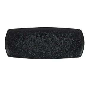 Блюдо прямоугольное узкое 35,5Х14СМ, без борта, Menu Shades, цвет Caldera Ash Black Zccanrpm1 – купить по цене завода