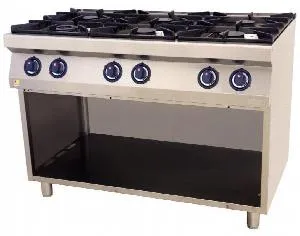 Плита 6 конфорочная Kogast Ps-T67/P 55838 газ 700 серии – купить в Москве по цене завода