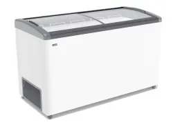 Ларь морозильный Frostor Gellar FG500E гнутое стекло серый – купить в RuOborudovanie.ru с доставкой до двери Купить ларь морозильный frostor gellar fg500e гнутое стекло серый – цена от завода, доставка до двери | RuOborudovanie.ru