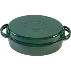 Купить духовка голландская зеленая овальная д/гриля big green egg 117670 в Москве – цена завода, доставка до двери | RuOborudovanie.ru