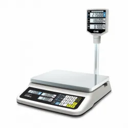 Купить весы торговые cas pr-15p (lcd, ii) (15кг, 2/5г) электронные в Москве – цена завода, доставка до двери | RuOborudovanie.ru