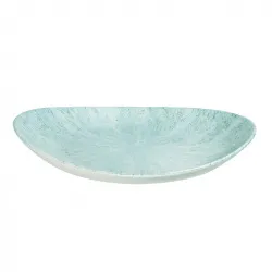 Блюдо овальное 27Х22,9СМ, без борта, цвет Stone Aquamarine, Studio Prints Stamop581 – купить в RuOborudovanie.ru с доставкой до двери Купить блюдо овальное 27х22,9см, без борта, цвет stone aquamarine, studio prints stamop581 – цена от завода, доставка до двери | RuOborudovanie.ru