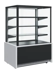 Витрина нейтральная Полюс 1,3 Carboma Cube техно 9006-9005 (Kc70 N 1,3-1) – купить в Москве по цене завода
