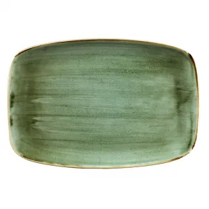 Блюдо прямоугольное Chefs 35,5Х24,5СМ, без борта, Stonecast, цвет Samphire Green Ssgsxp141 – купить по цене завода