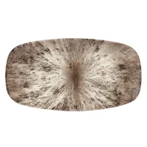 Блюдо прямоугольное Chefs 35,5Х18,9СМ, без борта, цвет Stone Zircon Brown, Studio Prints Stzbxo141 – купить по цене завода