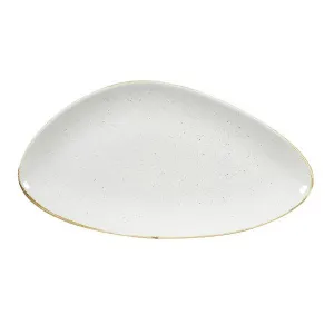 Блюдо треугольное Chefs 35,5Х18,8СМ, без борта, Stonecast, цвет Barley White Swhstc351 – купить по цене завода