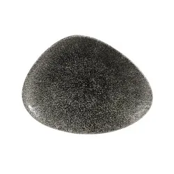 Купить блюдо треугольное chefs 20х15см, без борта, цвет raku quartz black, studio prints rkbqtc201 – цена от завода, доставка до двери | RuOborudovanie.ru