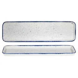 Купить блюдо сервировочное gn 2/4 53х15см h2,5см 1,4л, stonecast hints, цвет indigo blue shbislbd1 – цена от завода, доставка до двери | RuOborudovanie.ru