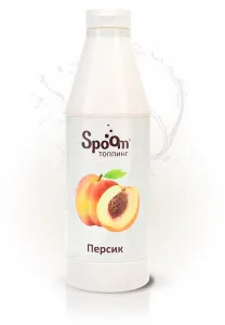 Топпинг Spoom 1 кг Персик – купить в Москве по цене завода