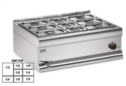 Купить мармит настольный 1*gn1/2 + 4*gn1/4 + 3*gn1/6 lincat bm7awfl – цена от завода, доставка до двери | RuOborudovanie.ru