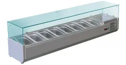 Витрина холодильная для ингредиентов 8хGN1/4 -150 мм Koreco VRX1600330(335I) – купить в Москве с доставкой Купить витрина холодильная для ингредиентов 8хgn1/4 -150 мм koreco vrx1600330(335i) в Москве – цена завода, доставка до двери | RuOborudovanie.ru