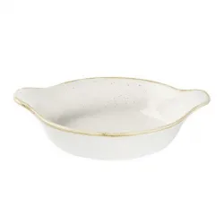 Купить форма для запекания d15см/18см 0,30л, с ручками, stonecast, цвет barley white swhssren1 в Москве – цена завода, доставка до двери | RuOborudovanie.ru