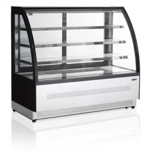 Витрина кондитерская Tefcold Lpd1500C/Black черная/нерж холодильная – купить по цене завода