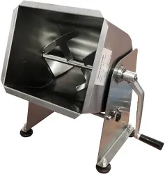 Купить фаршемешалка kocateq fme10t ручная 10 л c откидным бункером, 1 осью и подкл. к приводу g12 в Москве – цена завода, доставка до двери | RuOborudovanie.ru