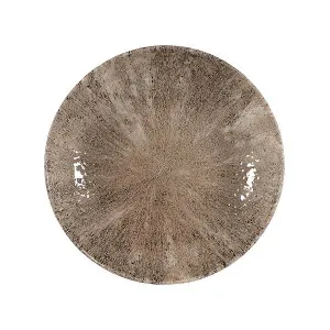 Тарелка мелкая 21,7СМ, без борта, цвет Stone Zircon Brown, Studio Prints Stzbevp81 – купить по цене завода