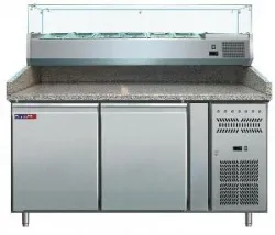 Стол холодильный Cooleq PZ2600TN-VRX380 гранит для пиццы на 428л, витрина (+2...+8) 2дв – купить в Москве с доставкой Купить стол холодильный cooleq pz2600tn-vrx380 гранит для пиццы на 428л, витрина (+2...+8) 2дв в Москве – цена завода, доставка до двери | RuOborudovanie.ru