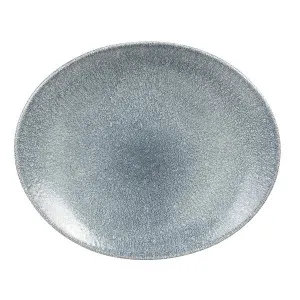 Блюдо овальное 27Х22,9СМ, без борта, цвет Raku Topaz Blue, Studio Prints Rktbop581 – купить по цене завода