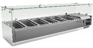 Витрина холодильная настольная Cooleq Vrx 1500/380 – купить в Москве по цене завода