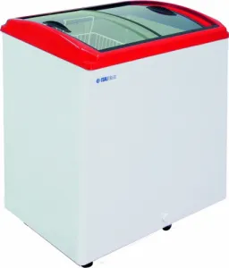 Ларь морозильный Cryspi (ITALFROST) CF200C ЛВН-200Г красный (3 корзины) – купить в Москве по цене завода
