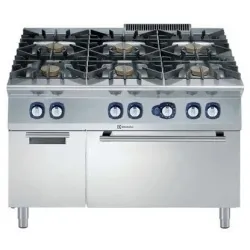 Купить плита 6 конфорочная 900 серии electrolux e9gcgl6c1m 391014 газ в Москве – цена завода, доставка до двери | RuOborudovanie.ru