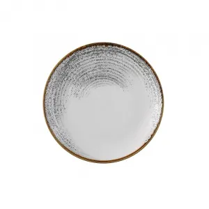Тарелка мелкая 26СМ, без борта, цвет Jasper Grey, Studio Prints Homespun Accents Hajgev101 – купить в Москве по цене завода