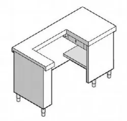 Прилавок для кассы Emainox 8Cdx15 8045060 – купить в Москве с доставкой Купить прилавок для кассы emainox 8cdx15 8045060 в Москве – цена завода, доставка до двери | RuOborudovanie.ru