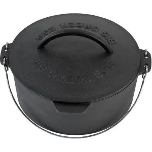 Духовка голландская (чугунная) 5.2л Big Green Egg 117052 – купить в Москве по цене завода
