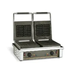 Вафельница Roller Grill GED10 бельгийские 2зоны (2шт.100х170х22мм - чугун) – купить в Москве по цене завода