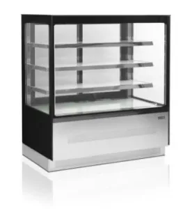 Витрина кондитерская Tefcold Lpd1203F/Black черная/нерж холодильная – купить по цене завода