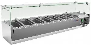 Витрина холодильная настольная Cooleq Vrx 1500/330 – купить в Москве по цене завода
