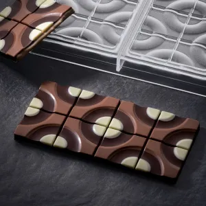 Форма для шок. "Chocolate Bar Target" 154Х77ММ H8Мм, 100ГР, 3 ячейки, п/к Pc5008Fr – купить по цене завода