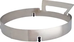 Купить подставка de buyer 3122.00 нерж.ст. для сковороды "wok" d 24см h36,5мм, – цена от завода, доставка до двери | RuOborudovanie.ru
