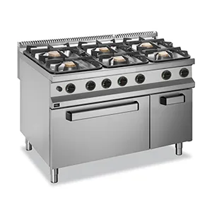 Плита 6 конфорочная 900 сер. Apach Aprg-129Fg – купить по цене завода