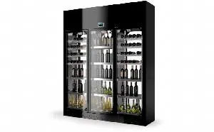 Шкаф винный Enofrigo Wine Library 3P Wall H220 P60 черный A1Wlw3P266P/421 – купить по цене завода