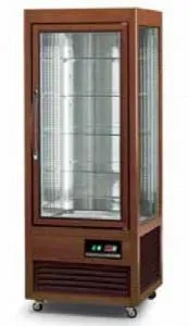 Шкаф кондитерский холодильный Tecfrigo Saloon 505Q темный орех – купить по цене завода