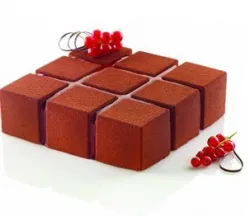Купить форма силиконовая кубик белая 172х172мм, h50мм, 1400мл cubic – цена от завода, доставка до двери | RuOborudovanie.ru