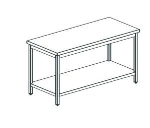 Стол производственный Apach Chef Line Lwt825Sh – купить по цене завода
