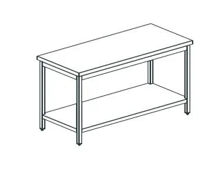 Стол производственный Apach Chef Line Lwt726Sh – купить по цене завода