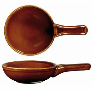 Сковорода "Wok" D 14СМ 0,37Л, порционная, керамика, без крышки, Rustics Simmer, цвет Brown Zcagpn11 – купить в Москве по цене завода