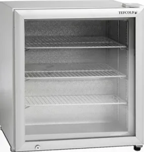 Шкаф морозильный Tefcold Uf100G на 88л барный со стеклом – купить в Москве по цене завода
