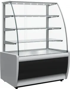 Витрина кондитерская Полюс K70 Vm 1,3-1 Light 0011-9005 (ВХСв-1,3Д Сarboma техно) 1801548P – купить по цене завода